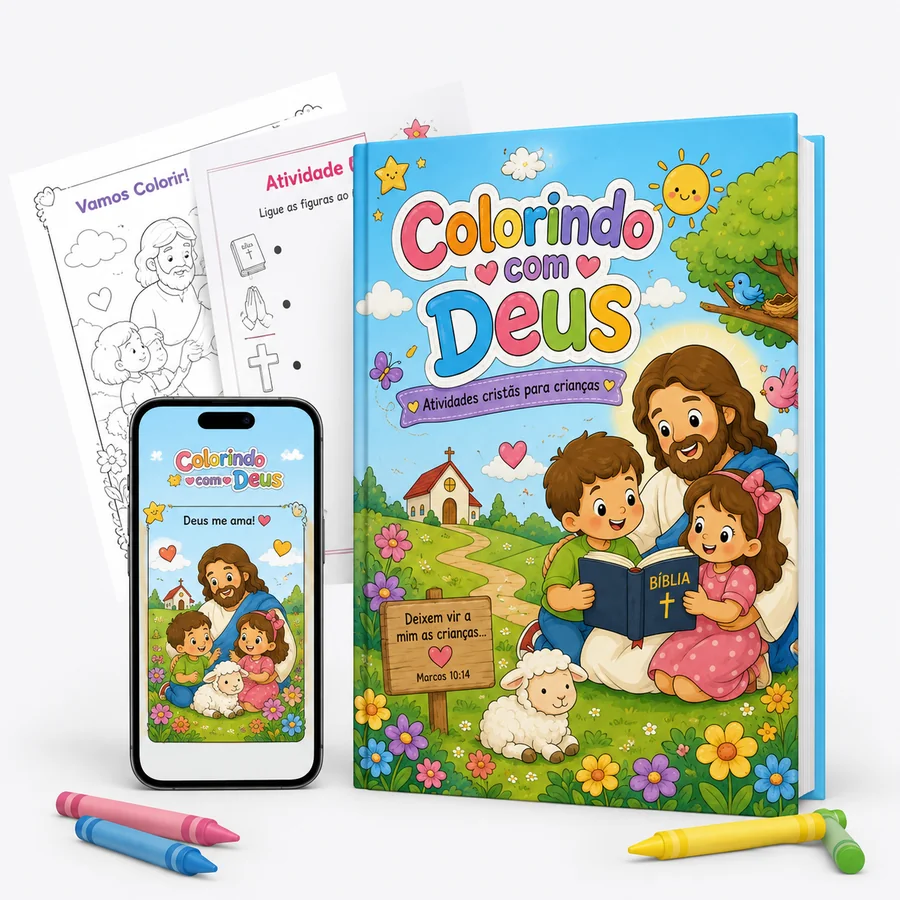Colorindo com Deus