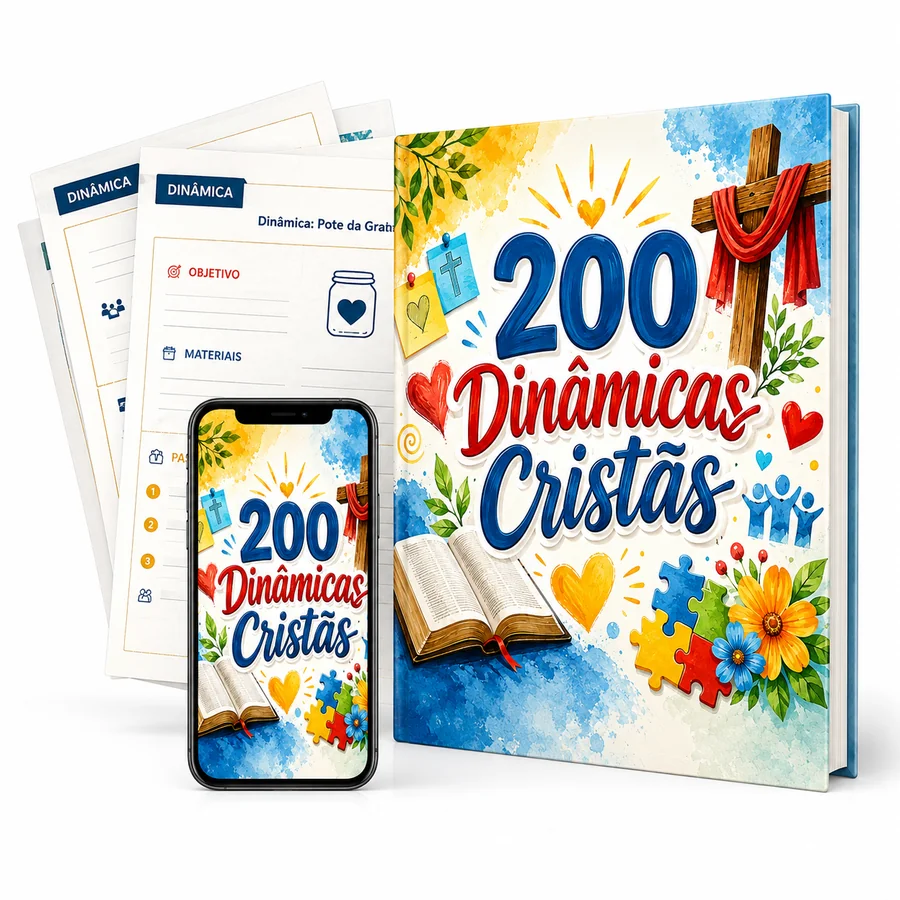+200 Dinâmicas Cristãs para Jovens